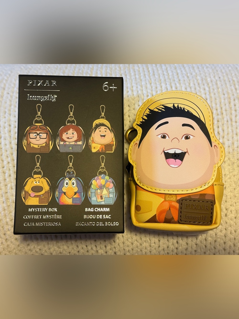 Sold Out NWT Loungefly Disney Pixar Up Mini Backpack Blind Box Russell Bag Charm